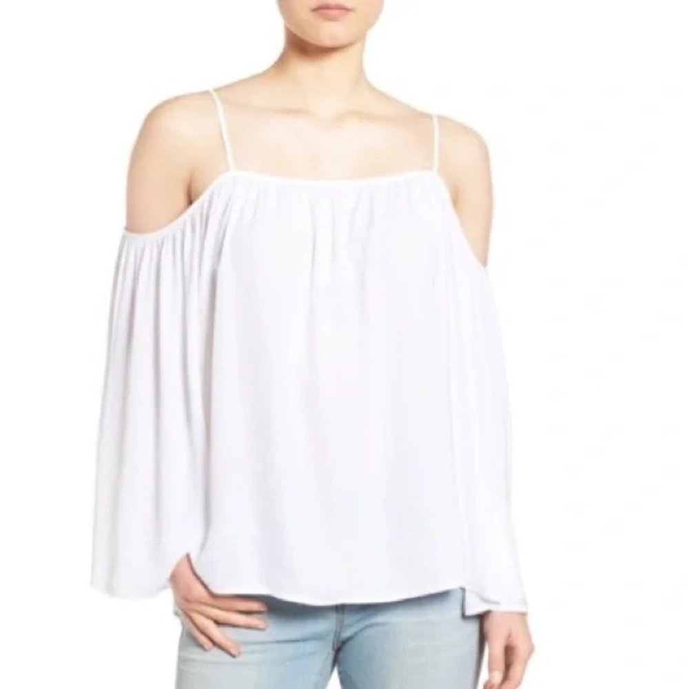 Vince Camuto Cold Shoulder Blouse Top